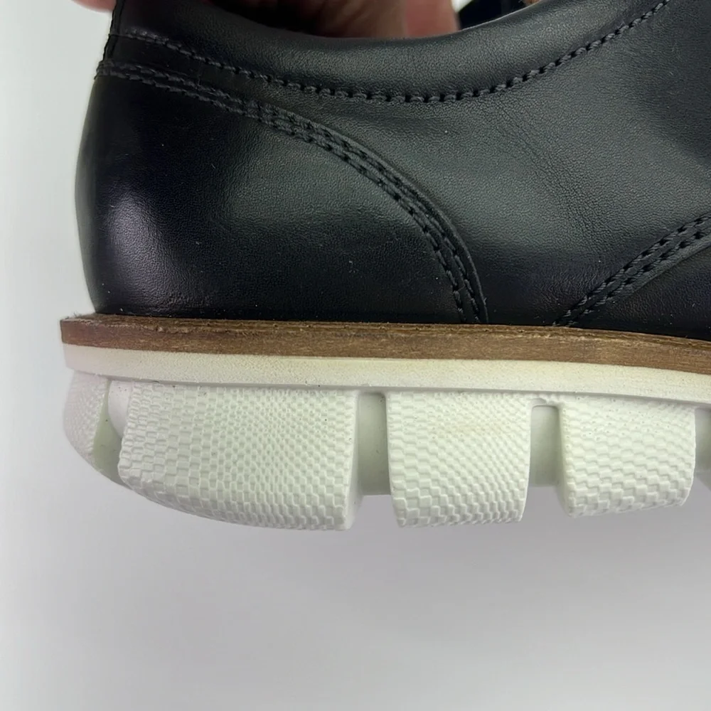 Mens Leather Ecco Oxford Shoes